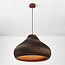 Hanglamp Veela van karton Ø60 cm - platte plafondplaat
