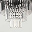 Kristallen hanglamp met transparante kristallen - Kristal