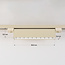 10W railspot 1-fase Nexu met geïntegreerde LEDs in 3000K - beige