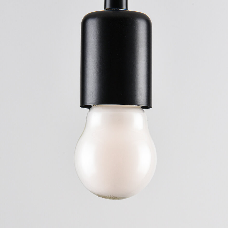 E27 dimbare LED lamp Ø45 met melkwit glas 5,9W 2700K