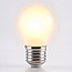 E27 dimbare LED lamp Ø45 met melkwit glas 5,9W 2700K