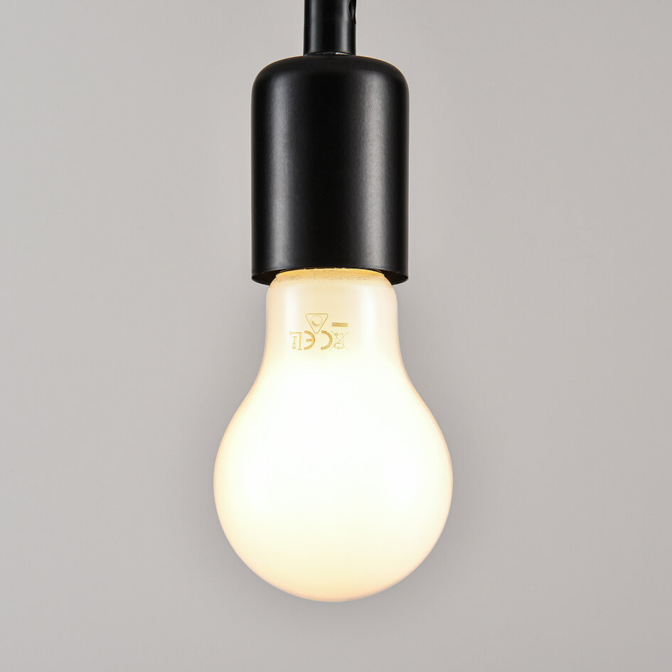 3-staps dimbare E27 LED lamp Ø60 met melkwit glas 7W 2700K