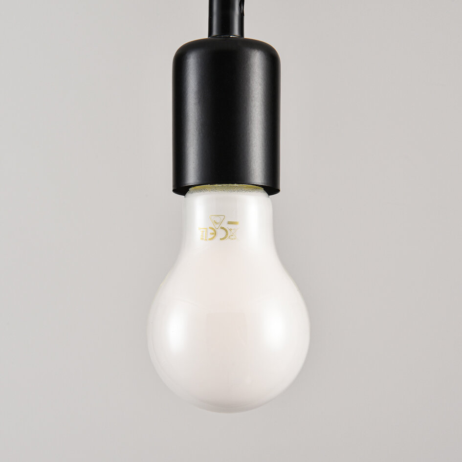 3-staps dimbare E27 LED lamp Ø60 met melkwit glas 7W 2700K