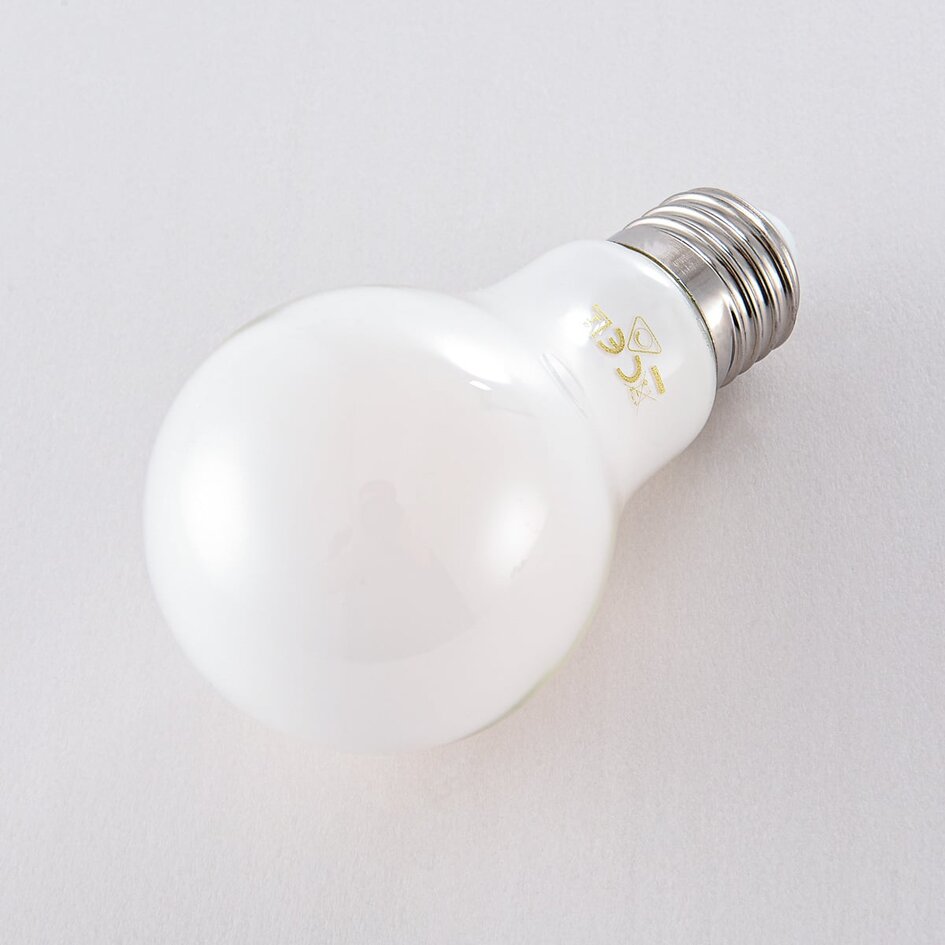3-staps dimbare E27 LED lamp Ø60 met melkwit glas 7W 2700K