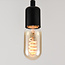 Dimbare E27 LED buislamp Ø45 met amber glas 4W 1800K