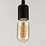 Dimbare E27 LED buislamp Ø45 met amber glas 4W 1800K