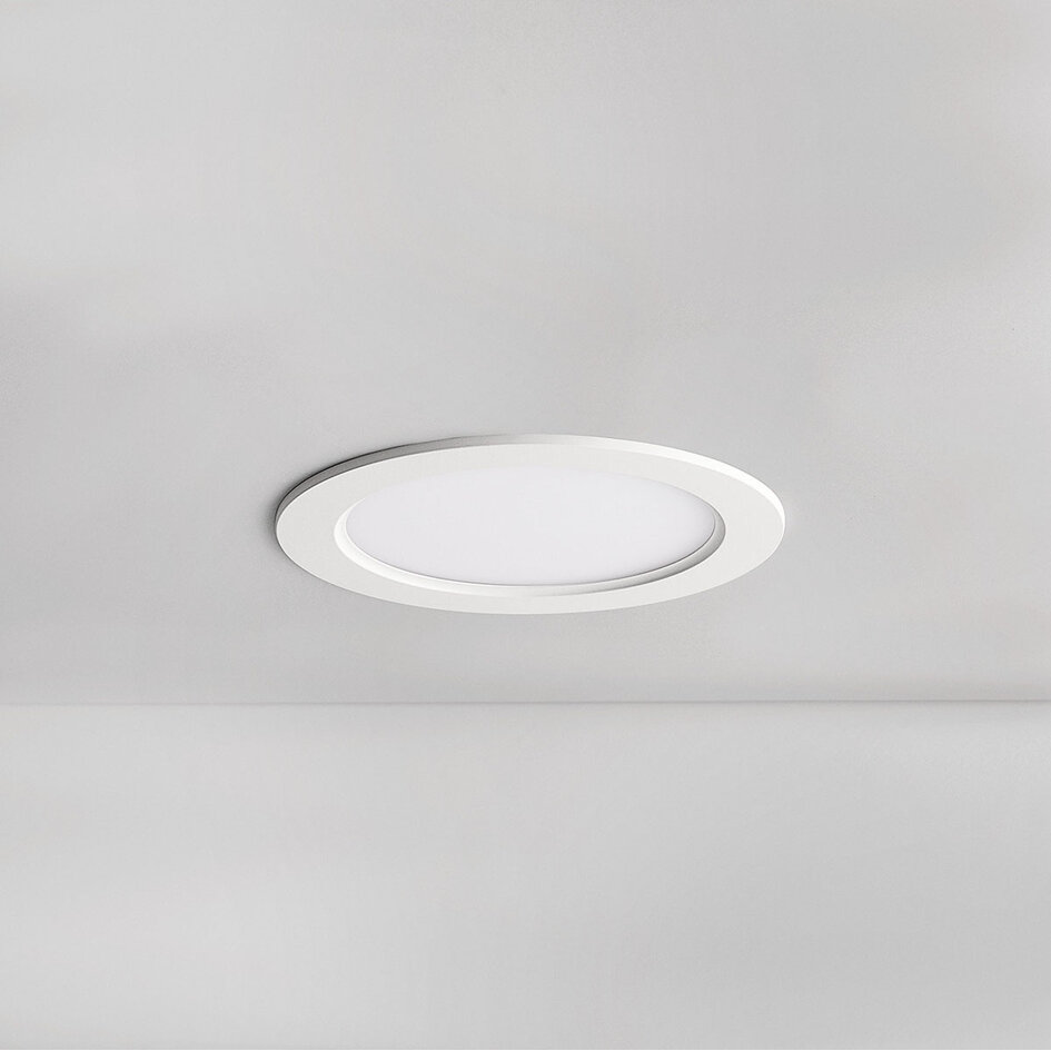 12W ronde LED downlight met aanpasbare kleurtemperatuur - Ø170mm