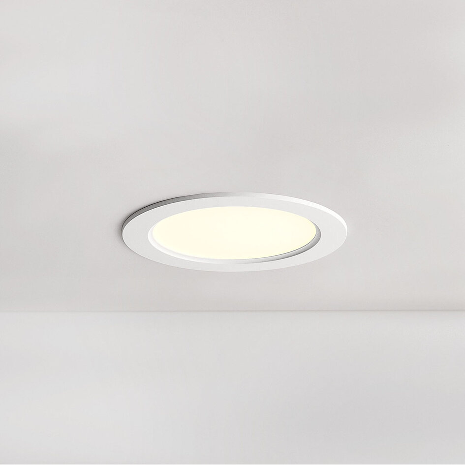 12W ronde LED downlight met aanpasbare kleurtemperatuur - Ø170mm