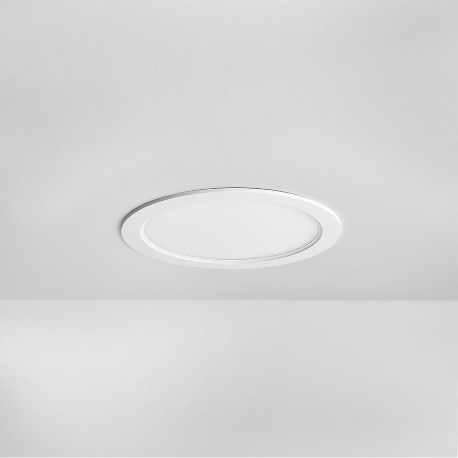 18W ronde LED downlight met aanpasbare kleurtemperatuur - Ø225mm