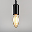 E14 dimbare LED filament kaarslamp Ø35 mm met amber glas 4,5W 2200K