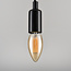 E14 dimbare LED filament kaarslamp Ø35 mm met amber glas 4,5W 2200K