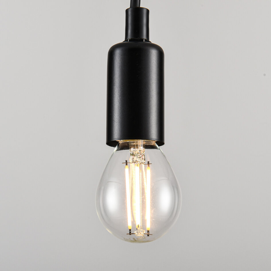 E14 3-staps dimbare LED filament lamp Ø45 met helder glas 4,5W 2700K