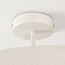 Wabi Sabi plafondlamp Kawa - wit steeneffect