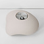 Wabi Sabi plafondlamp Ishi met steeneffect in wit