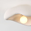Wabi Sabi plafondlamp Ishi met steeneffect - wit