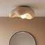 Plafondlamp Ishi met steeneffect - zandbeige