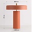 Tafellamp Eleonora 2-lichts - terracotta