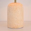 Tafellamp Celestine - keramieken voet met limestone effect