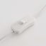 Tafellamp Celestine van keramieken voet met limestone effect