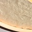 3-staps dimbare plafondlamp Cercul met geïntegreerde LED en beige steeneffect - walnootlook