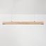 Hanglamp Romee met geïntegreerde LED en travertin (natuursteen)