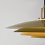 Hanglamp Alfyn met gelaagde kappen - khaki groen