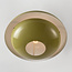 Plafondlamp Ofelia met gelaagde kappen - khaki groen