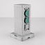 Smart Wifi 4-voudig buitenstopcontact IP44 - steenlook