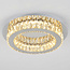 Luxe plafondlamp kristal LED 3-staps dimbaar - Diamond