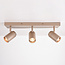 Plafondspot Tivo met 3 draaibare spots - zandbeige