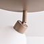 Plafondlamp Zano met 3 draaibare lichtpunten - zandbeige met melkwit glas