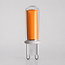 Dimbare G9 LED spot van 2,2W helder glas 2000K