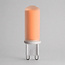 Dimbare G9 LED spot van 4,2W matglas 2000K
