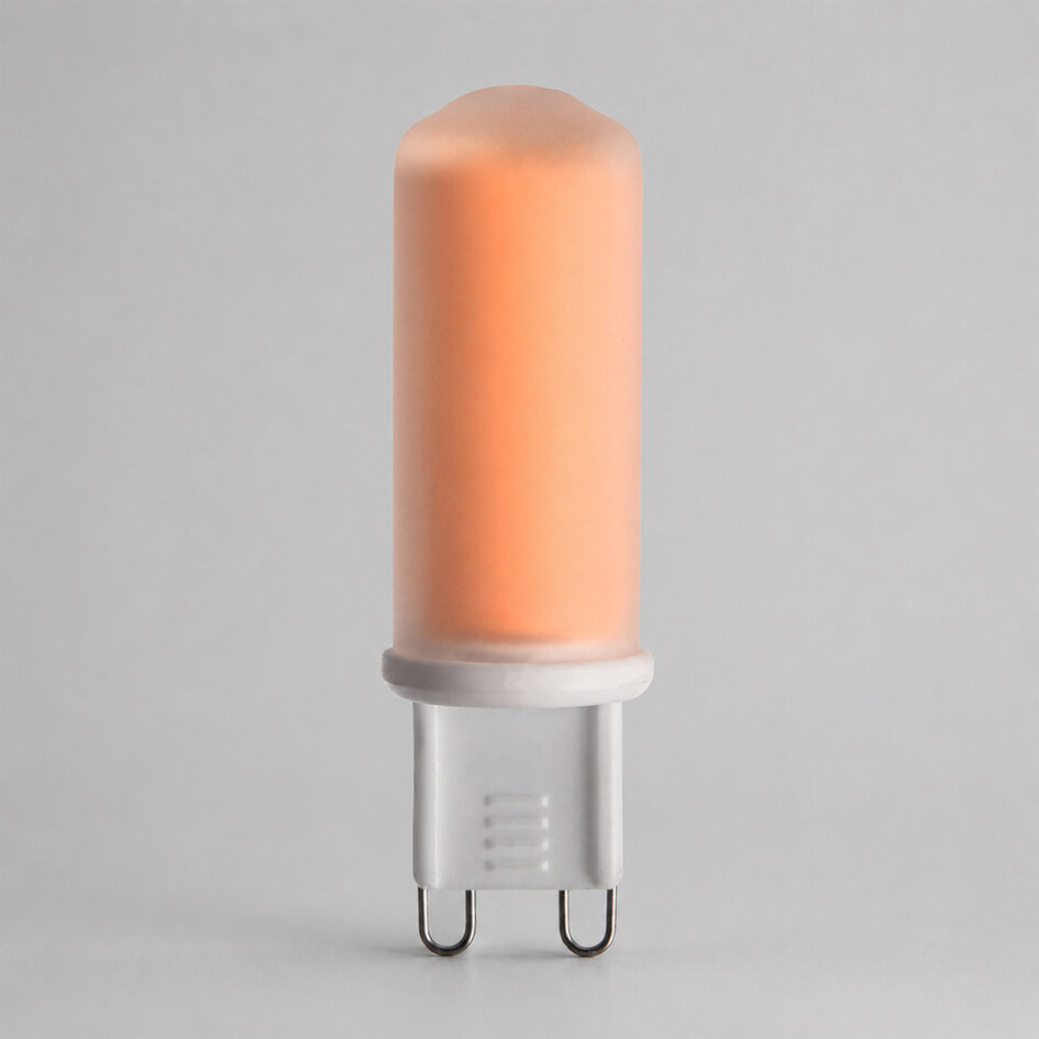 Dimbare G9 LED spot van 4,2W matglas 2000K