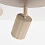 3-lichts draaibare plafondlamp Bruna met geribbelde spots - beige