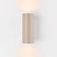 Wandlamp Brunio up & down - zandbeige