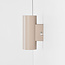 Wandlamp Brunio up & down in zandbeige