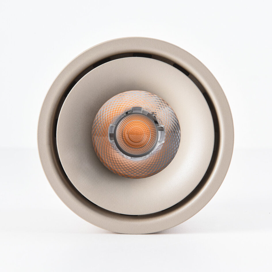 Dim-to-warm opbouwspot Julie in beige