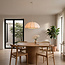 Hanglamp Lotta met stoffen kap - gebroken wit