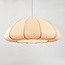Hanglamp Lotta met stoffen kap - gebroken wit