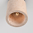 Plafondlamp Amara - travertin (natuursteen) en hout