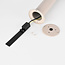 Staande buitenlamp Penn met helder glas - beige