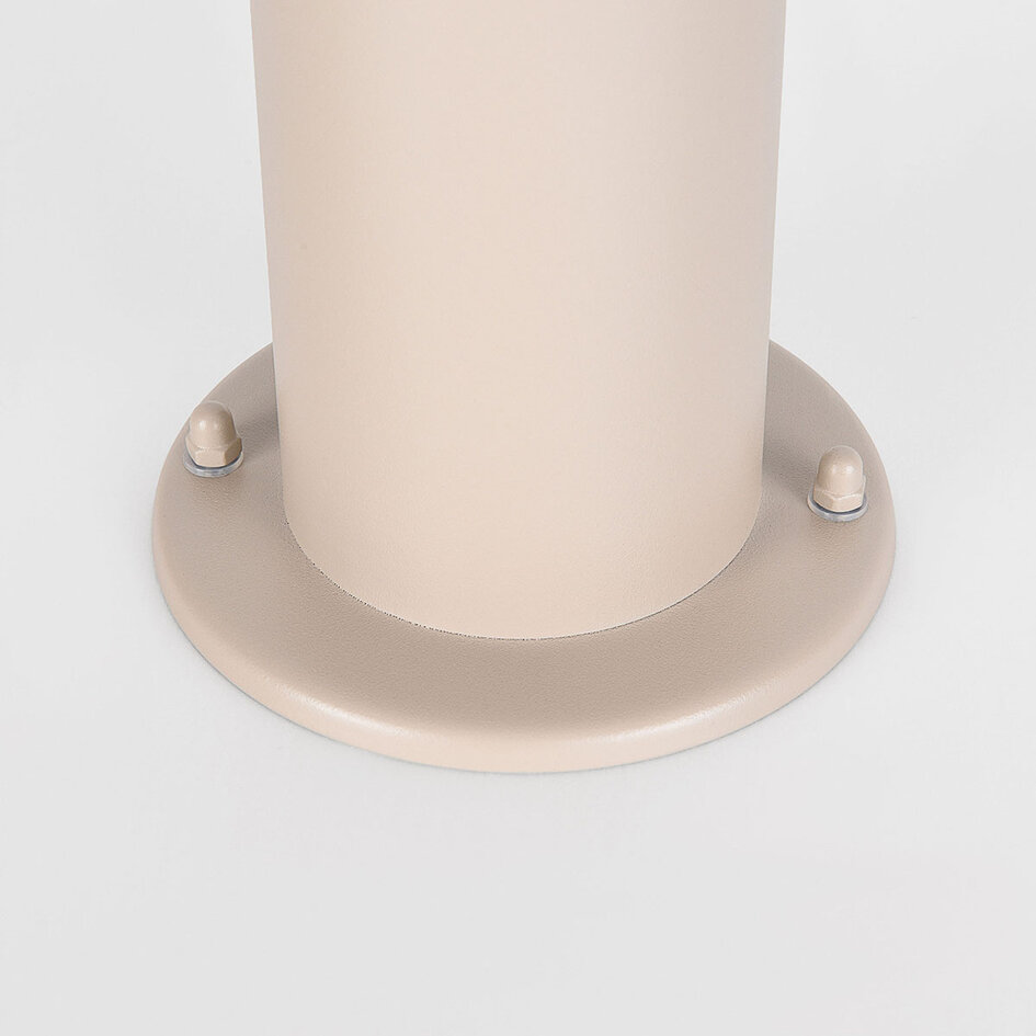 Staande buitenlamp Penn met helder glas - beige