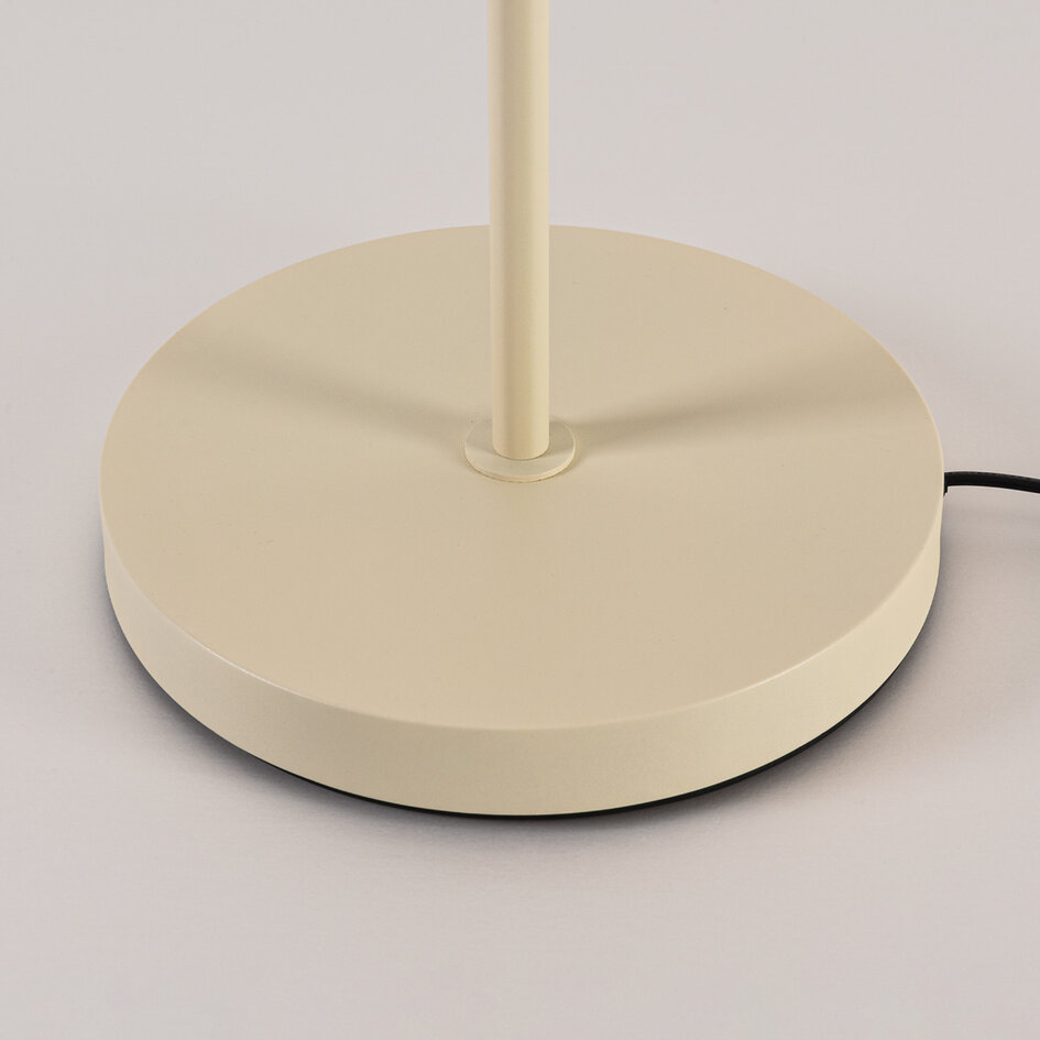 Vloerlamp Savanna met verstelbare leeslamp - beige