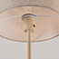 Vloerlamp Savanna met verstelbare leeslamp - beige