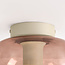 Plafondlamp Soli beige met ombre glas