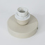 Plafondlamp Tango met gelaagde stoffen kap