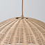 Hanglamp Norinda met gevlochten rotan - naturel