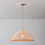 Hanglamp Norinda met gevlochten rotan - naturel
