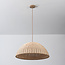 Hanglamp Norinda met gevlochten rotan - naturel
